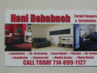 Dababneh Hani' s Carpet Repair 